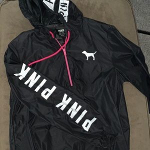 Raincoat type pullover